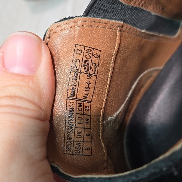 Vionic Women Chryssa Ankle Leather Heels Open Toe shoes sz 8 - Picture 16 of 16